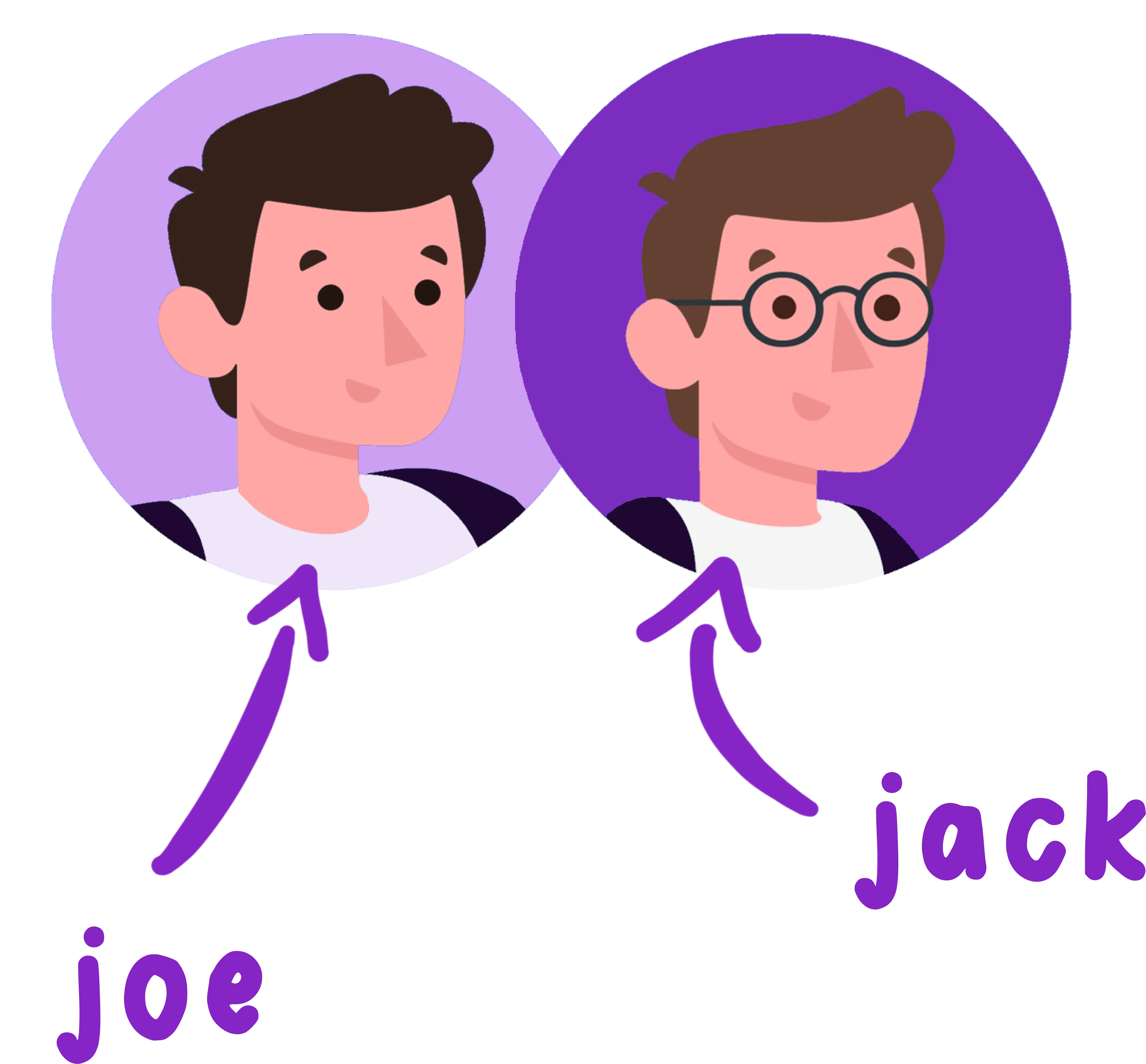 illustration of Joe & Jack (Henson & Eames)